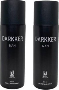R J PARIS DARKKER MAN Deodorant Spray for Man & Woman Combo Pack Deodorant Spray - For Men & Women (200 ml + 200 ml, Pack of 2) Deodorant Spray  -  For Men & Women