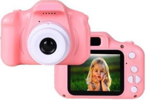 TinyTales Kids Digital Camera, Web Camera for Computer Child Video Recorder Camera Full HD 1080P Handy Portable Camera 2.0 Screen, with Inbuilt Games for Kids Instant Camera (Pink) Point & Shoot Camera