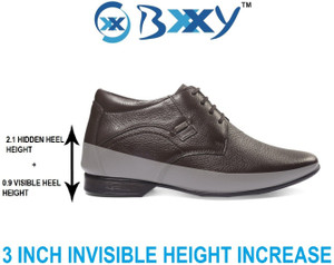 BXXY 3 Inch Hidden Height Increasing Formal Faux Leather Derby Shoes for All Occasions Lace Up For Men Buy BXXY 3 Inch Hidden Height Increasing Formal Faux Leather Derby Shoes for All Occasions Lace U...