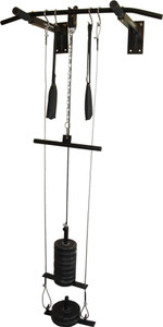 Pull up bar with pulley shop