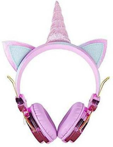 stylie modern Alternatives Bluetooth Unicorn Headphones with Mic