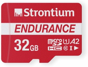 Strontium Nitro Plus Endurance A2 32 GB MicroSDXC Class 10 100 MB/s  Memory Card