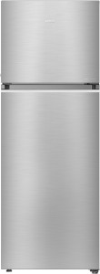Haier 375 L Frost Free Double Door 3 Star Convertible Refrigerator(Inox Steel, HEF-39TSS)
