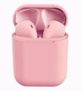 Earphone bluetooth pink new arrivals