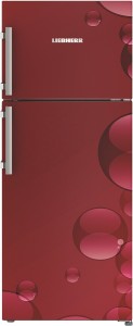 Liebherr 265 L Frost Free Double Door Top Mount 3 Star Refrigerator(Red, TCr 2640-21)
