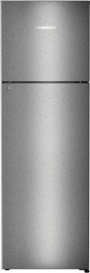 Liebherr 346 L Frost Free Double Door Top Mount 2 Star Refrigerator(Stainless Steel, TCgs 3510-20)