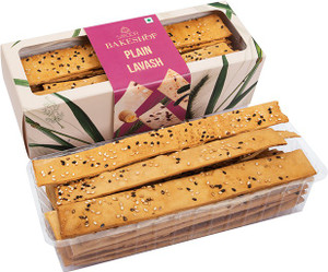 Smoor Plain Lavash-Healthy, Crispy, & Crunchy Flatbread Crackers
