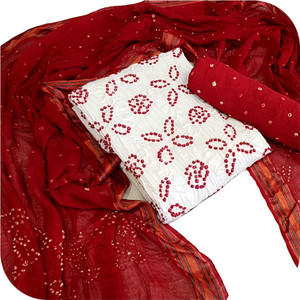 M S BANDHANI Cotton Silk Dyed Salwar Suit Material Price in India Buy M S BANDHANI Cotton Silk Dyed Salwar Suit Material online at Flipkart