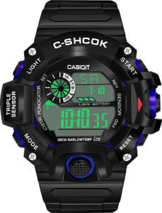 Kovonsh Black Black Digital Watch For Boys Buy Kovonsh Black