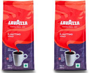 Lavazza Il Mattino Vivace Pack of 2 Roast & Ground Coffee