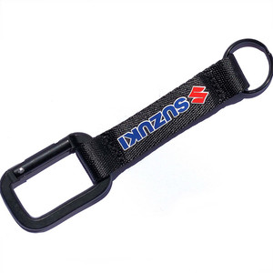 Meeko SUZUKI key chains hook ring nylon strap 04 Key Chain