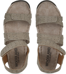 WOODLAND Leather Men Khaki Casual