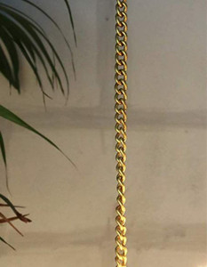 Gold brass chain cheap
