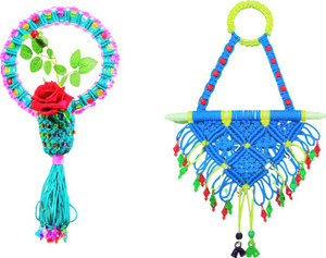 Macrame key hanging sales