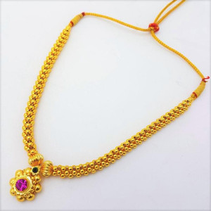 Thushi design in gold top with weight