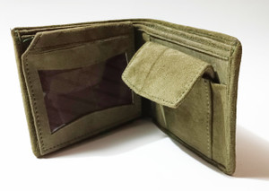 Suede discount money purse