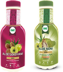 IMC Aloe Sanjivani juice and Aloe Noni juice Price in India Buy IMC Aloe Sanjivani juice and Aloe Noni juice online at Flipkart