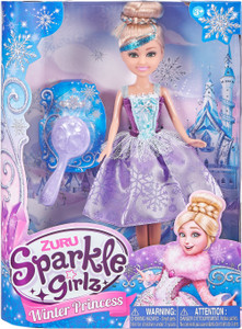 Sparkle Girlz Winter Princess with Accessories Winter Princess