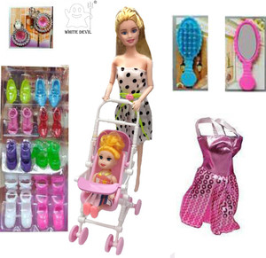 Barbie sales doll hairs