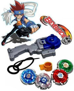 4 beyblade set with handle launcher clearance