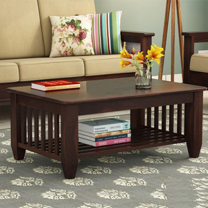 Sheesham coffee cheap table with storage