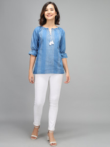 Buy Denim Tops for Women Online at Best 