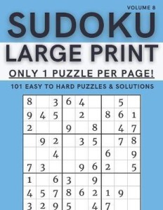 SUDOKU Easy: 300 easy SUDOKU with answers Brain Puzzles Books for Beginners  (sudoku book easy Vol.24) (Large Print / Paperback)