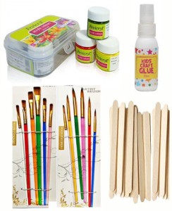 anjanaware Hobby Kit for Kids, Drawing Kit, Stationery Kit, Best for  Gifting