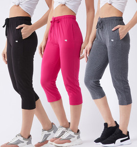 cotton capris with pockets