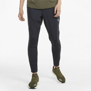 PUMA RUN COOLADAPT TAPERED PANT Printed Men Black Track Pants