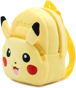 Zoi Soft Toy Bag Pikachu Plush Bag For Cute Kids 2-5 Years  - 15 cm
