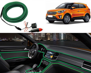 Selifaur Cold Dashboard Luxury 5 Meter Car Dashboard Ice Green EL