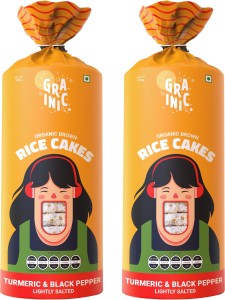 Premium PSD  Rice cakes packaging mockup