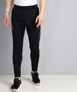 ADIDAS Striped Men Black Track Pants Buy ADIDAS Striped Men