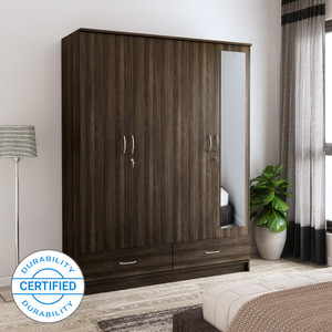 4 door deals wardrobe flipkart