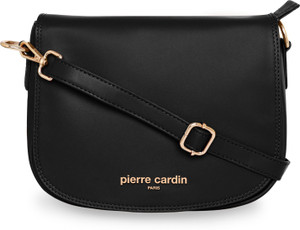 PIERRE CARDIN Black Sling Bag Sling shoulder Black Price in India Flipkart