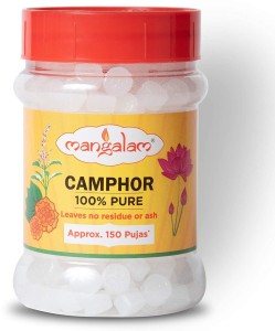 MANGALAM Camphor Tablet 100g Jar - Pack of 1