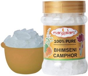MANGALAM Bhimseni Camphor 100g Jar - Pack of 1