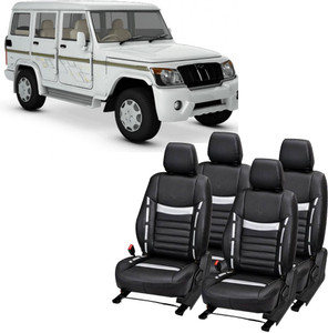 Luxury Premium Leather Car Seat Cover For Mahindra Bolero 7S Price in India Buy Luxury Premium Leather Car Seat Cover For Mahindra Bolero 7S online at Flipkart