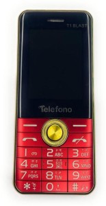 Telefono T1 BLAST(Red, GOLDEN)