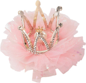 Crown hair clip for baby girl hotsell