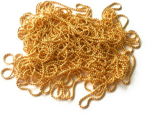 Golden ball clearance chain for crafts