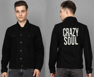 KLIZEN Full Sleeve Printed Men Denim Jacket Buy KLIZEN Full