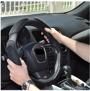 HSR Hand Stiched Steering Cover For Universal For Car Universal