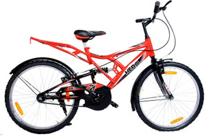 HERO MIG CS Center Suspension 24 T Road Cycle Price in India Buy HERO MIG CS Center Suspension 24 T Road Cycle online at Flipkart