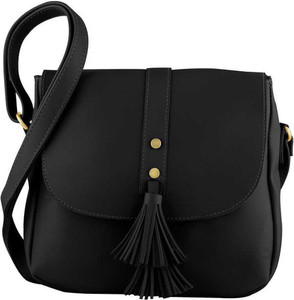 Chicbunny Black Sling Bag Smart and elegant Sling Bags for Girls