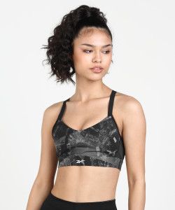 Reebok oil slick bra sale