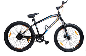 HERO Sprint Monk Front Suspension Dual Disc Semi Fat Bike 26 T Fat