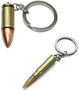 Bullet keychain on sale