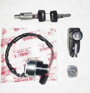 Yamaha rx 100 lock set price clearance